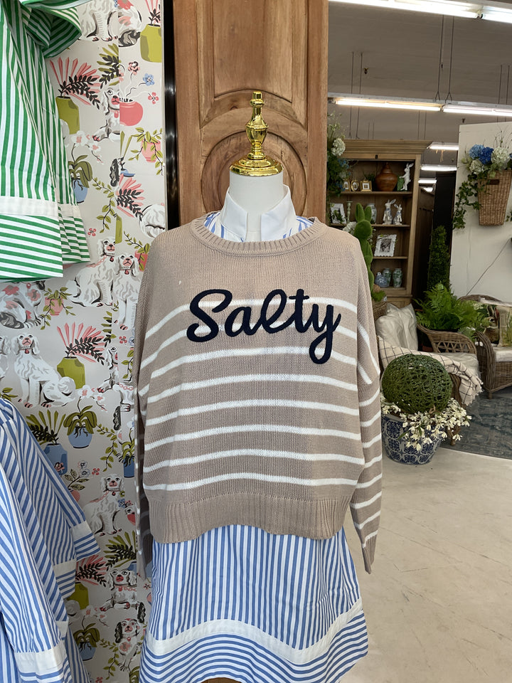 Salty Stripped Sweater