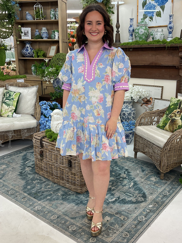 Sunday Scallop Dress