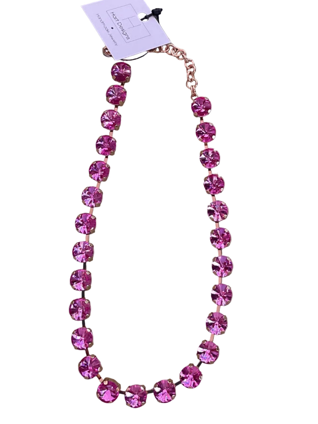 Pink Diamond Energy Necklace