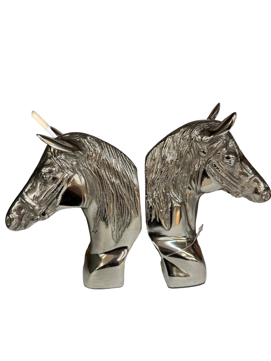 Regal Horse Head Bookends