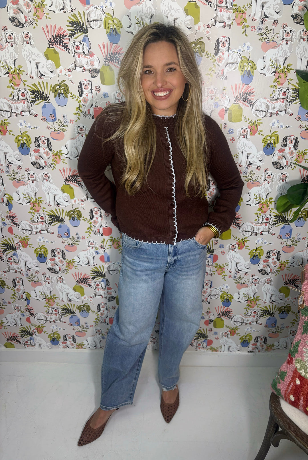 Chocolate Stitch Cardigan
