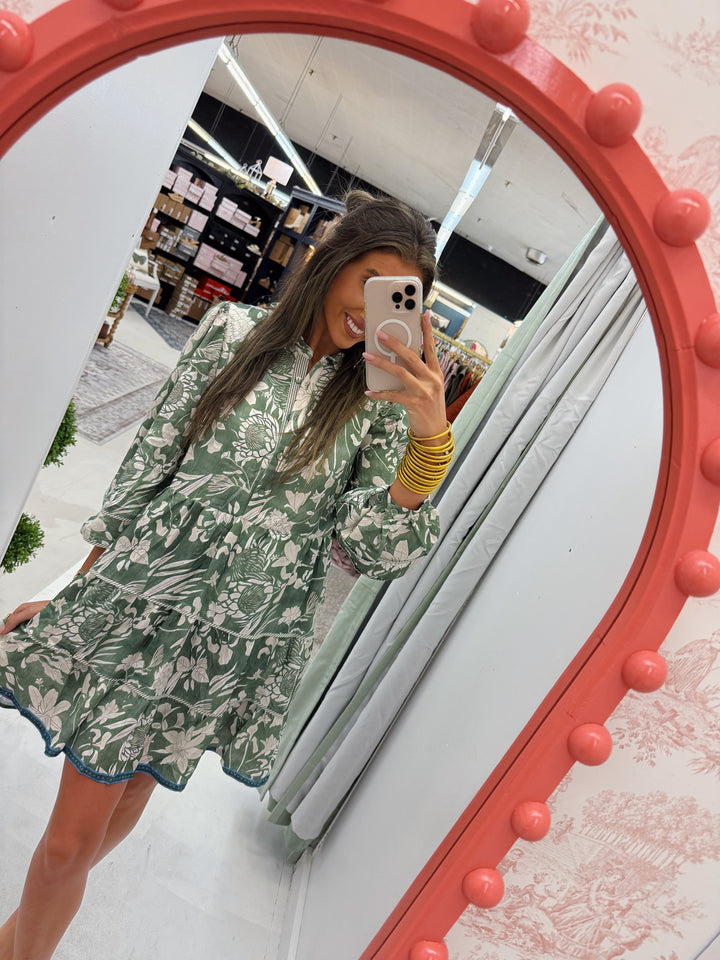 Simple Floral Dress