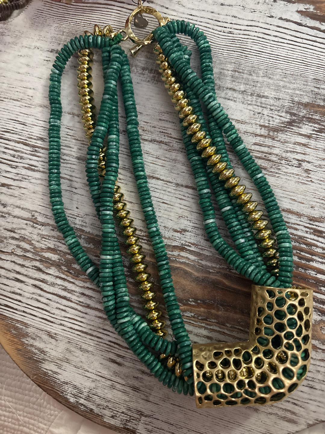 Layered Beaded Necklace