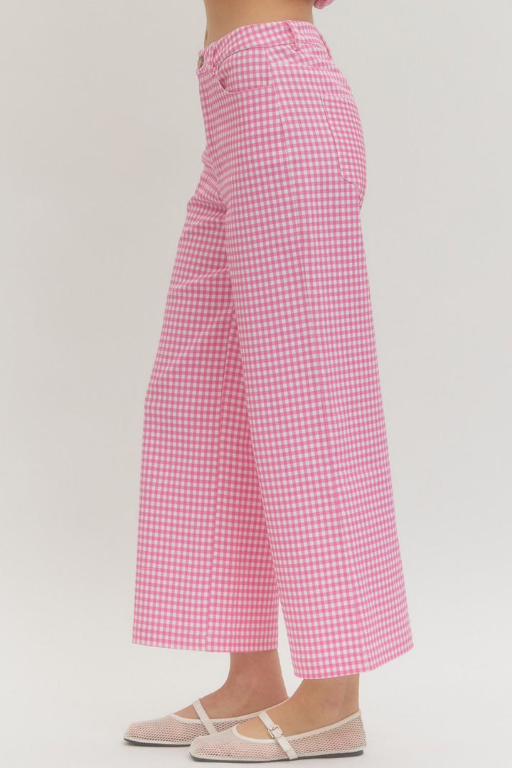 The Poppy Gingham Pants