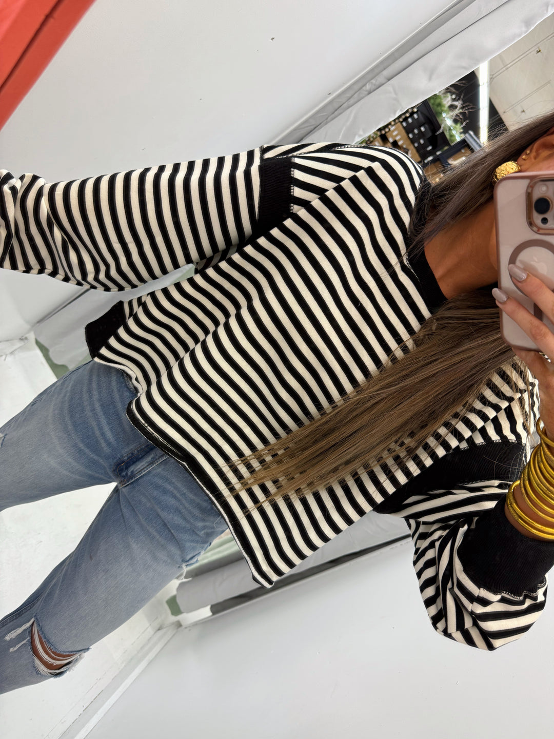 Voyager Stripe Pullover