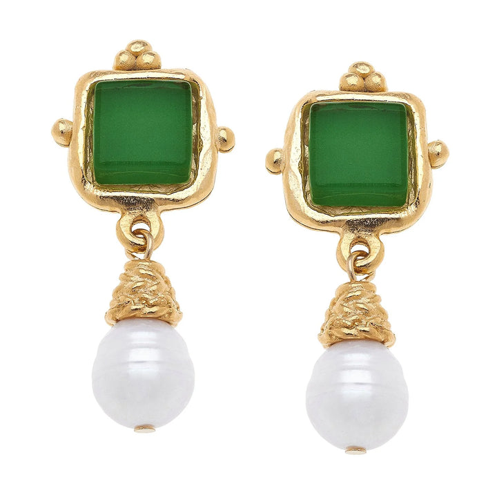 Susan Shaw Colored Gemstone Earrings
