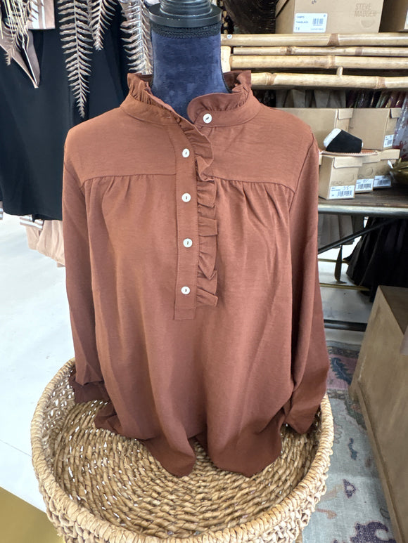 Simple Brown Top