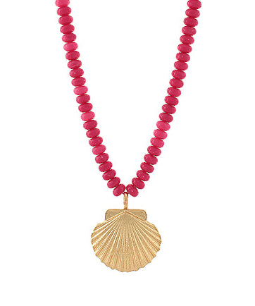 Pink Sands Shell Necklace