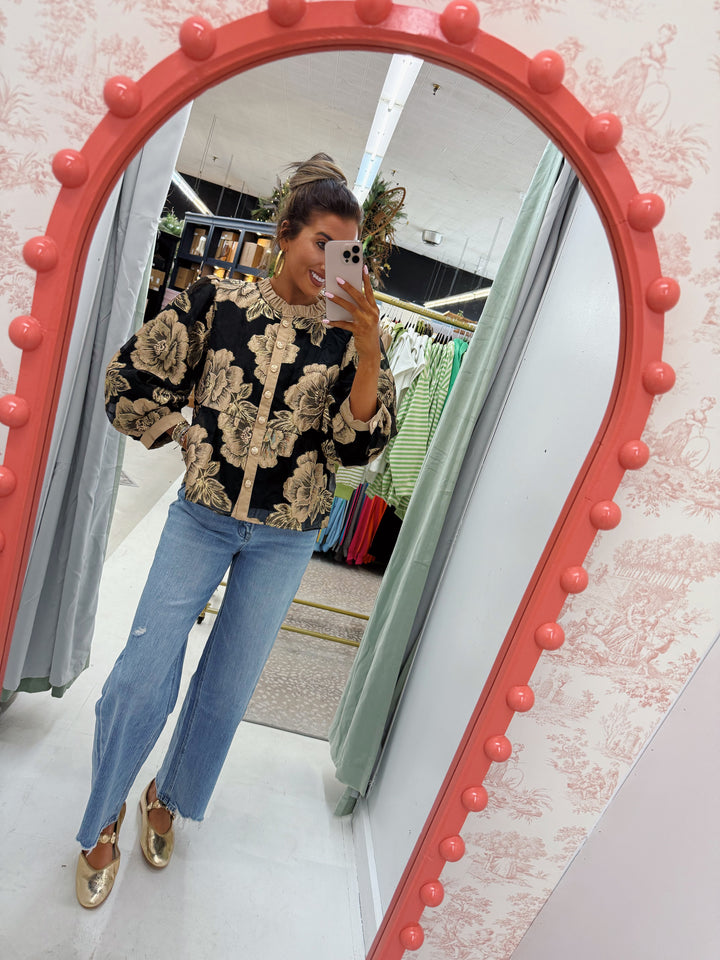 Gold Petal Blouse
