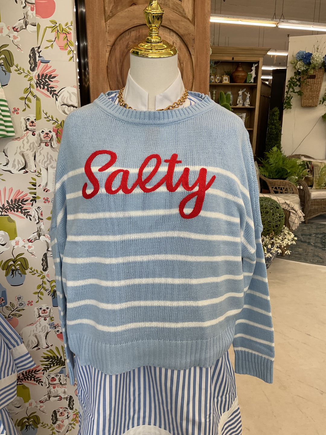 Salty Stripped Sweater