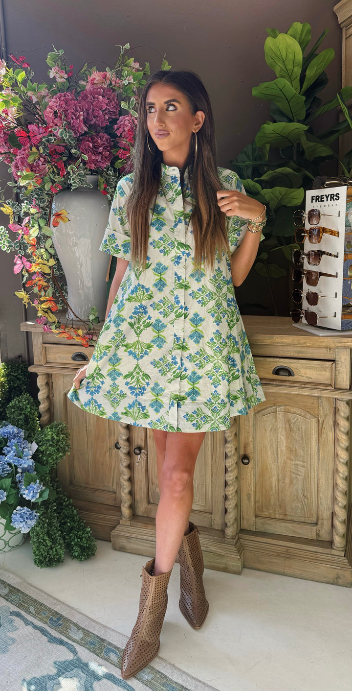 Porch Swing Petals Dress