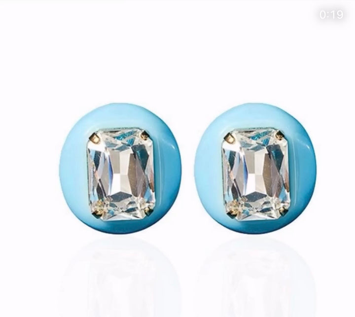 The Uptown Jewel Studs