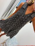 Black Floral Dress