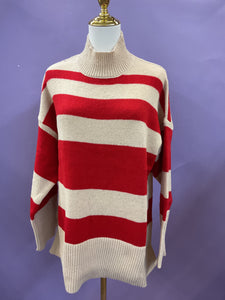Costner Striped Sweater