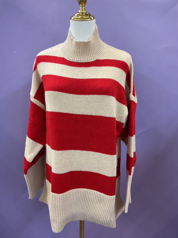 Costner Striped Sweater