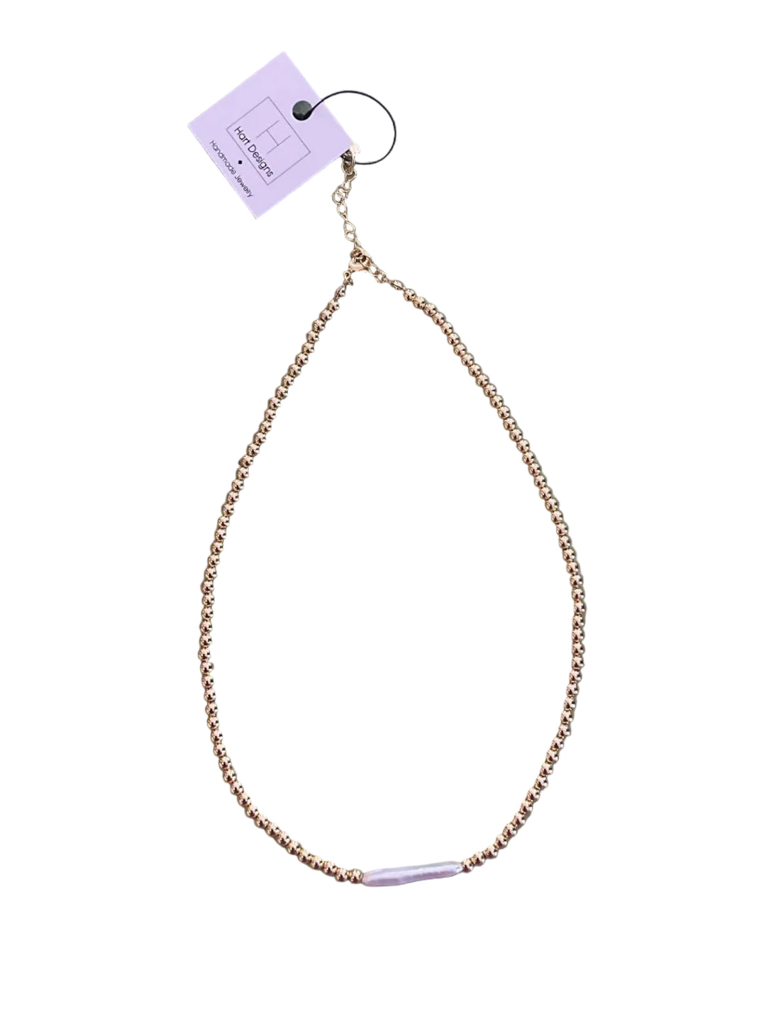 Pearl Bar Necklace
