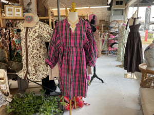 Pink Pattern Dress