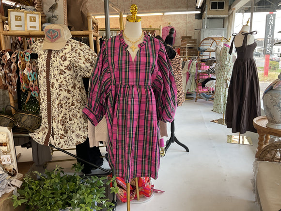 Pink Pattern Dress