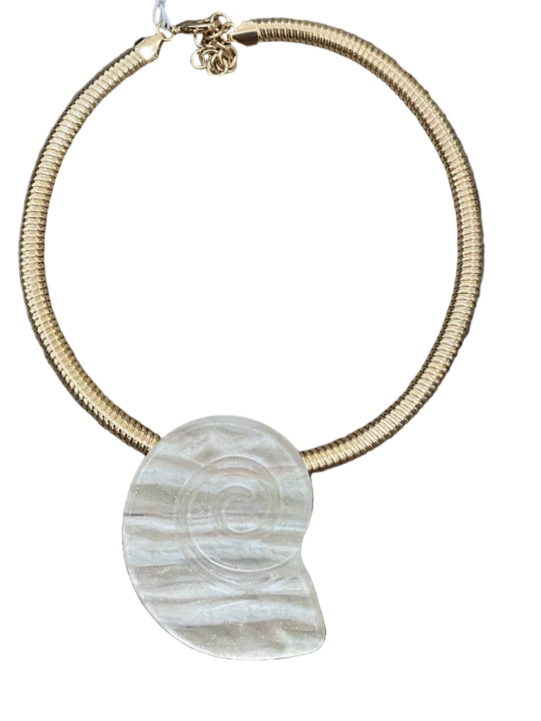 Shell Spiral Necklace