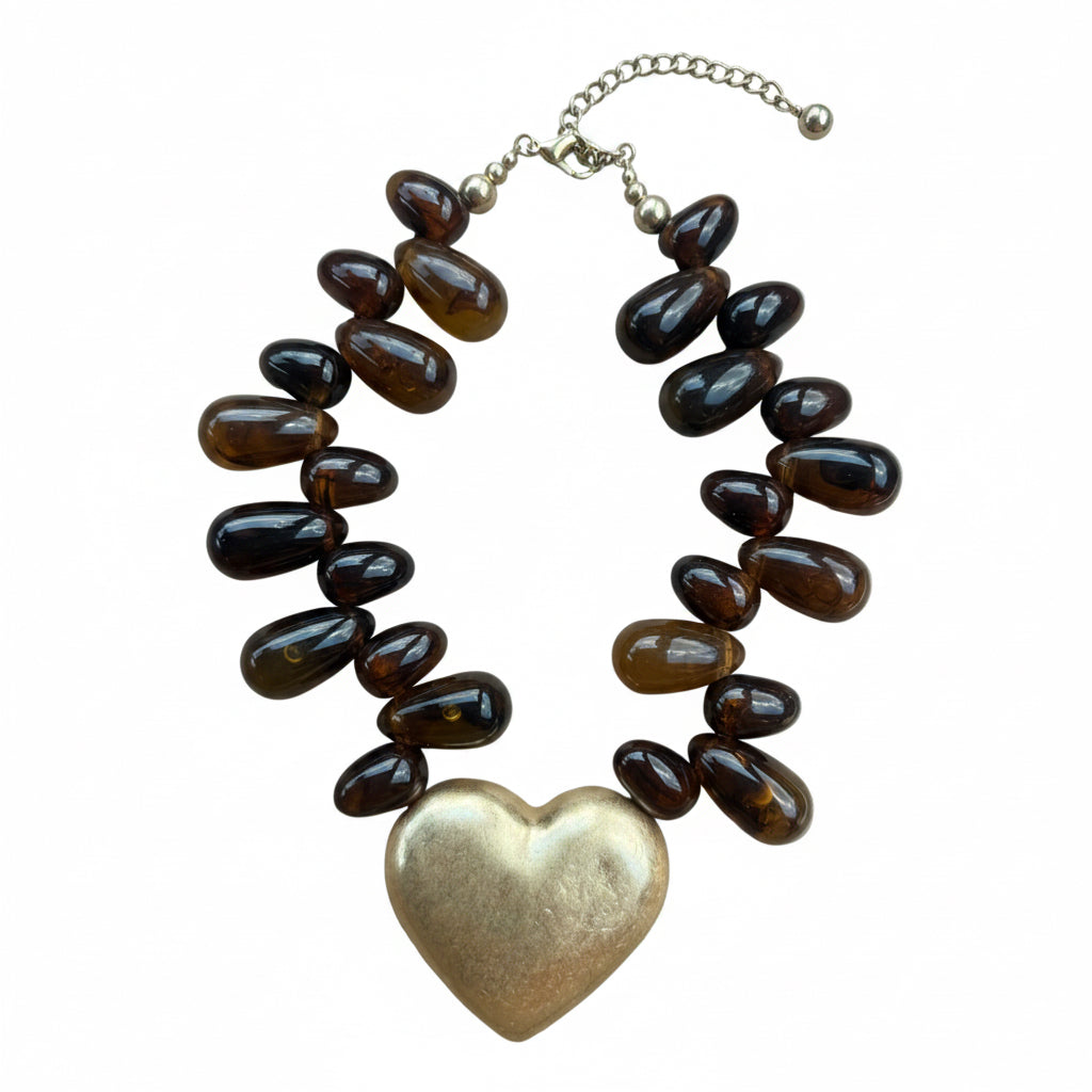 Caramel Kisses Necklace