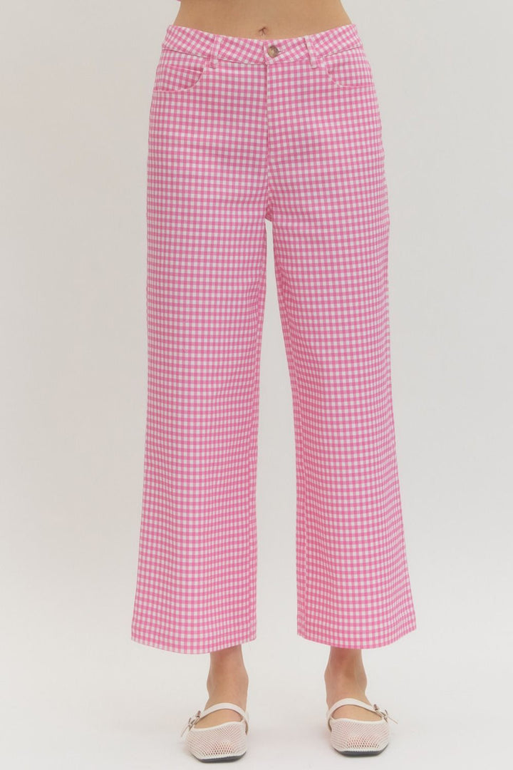 The Poppy Gingham Pants