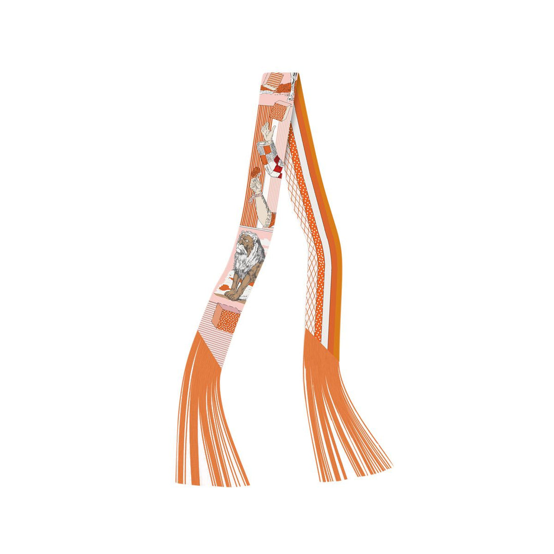 The Savannah Stroll Frilly Scarf