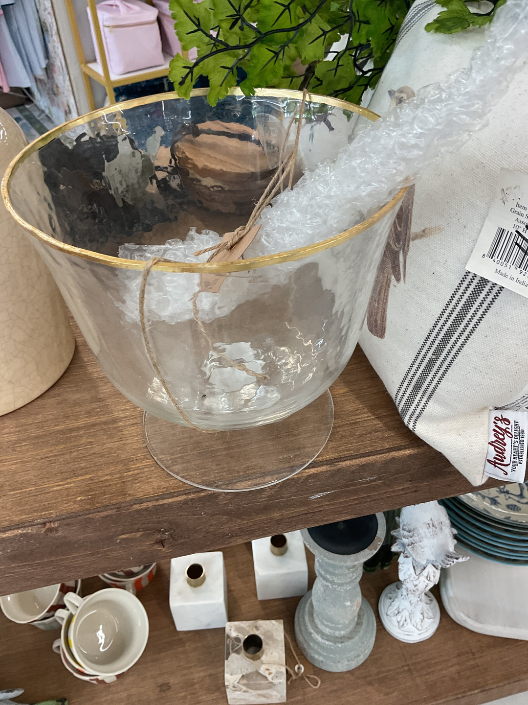 Glass bowl
