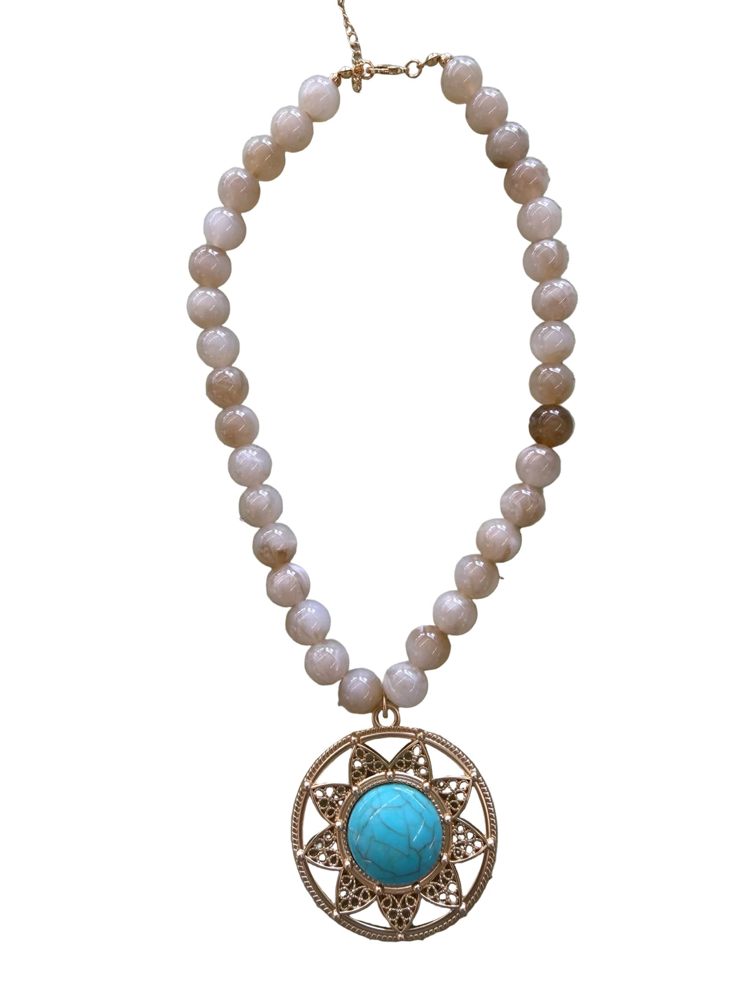 The Turquoise Blossom Necklace | HART DESIGNS
