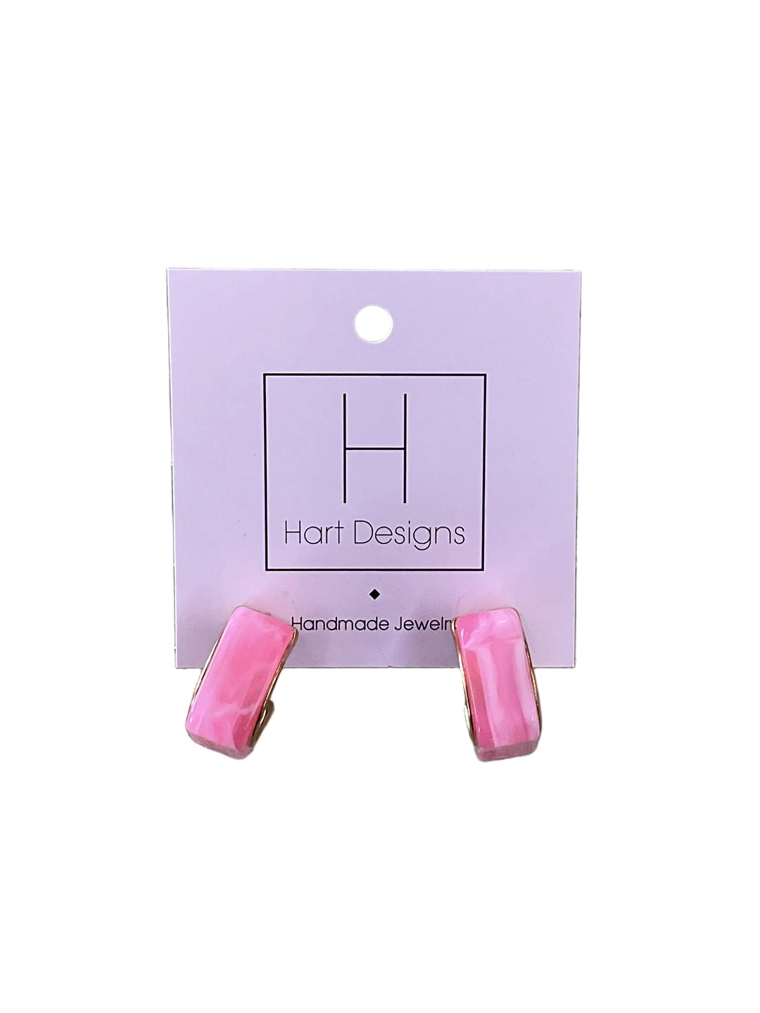 Pink Pop Earings