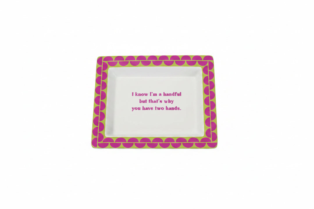 Sassy Wise Saying Desk Tray in Gift Box
