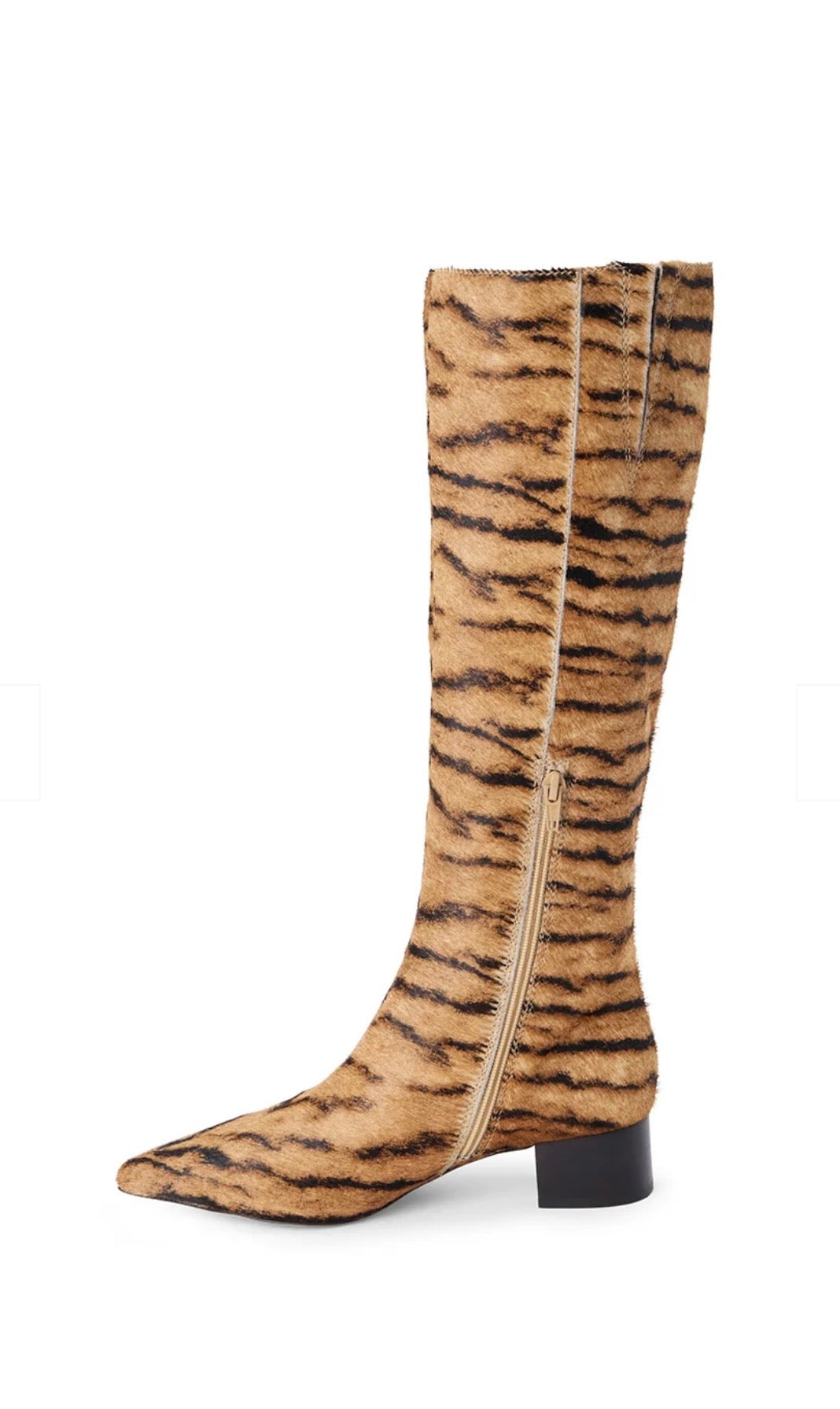 GORDON KNEE-HIGH BLOCK HEEL BOOTS