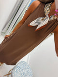 Espresso Long Dress