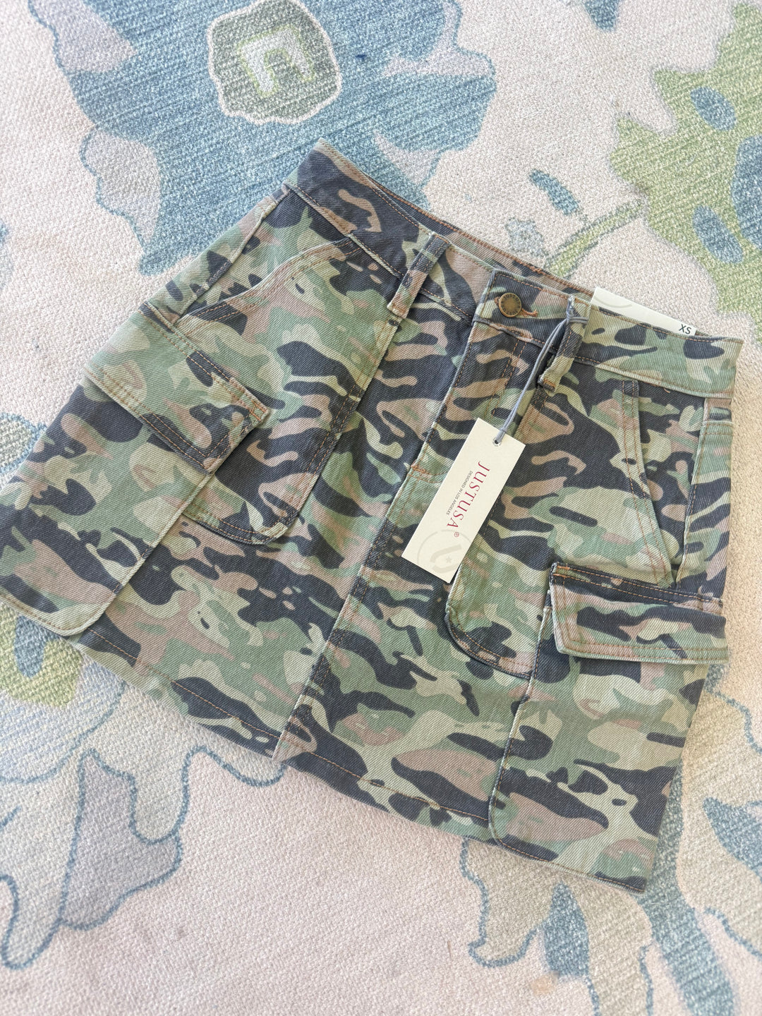 The Camo Cargo Skirt
