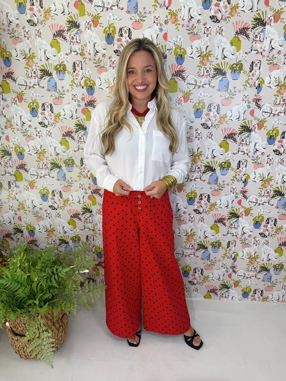 The Classic White Button Down