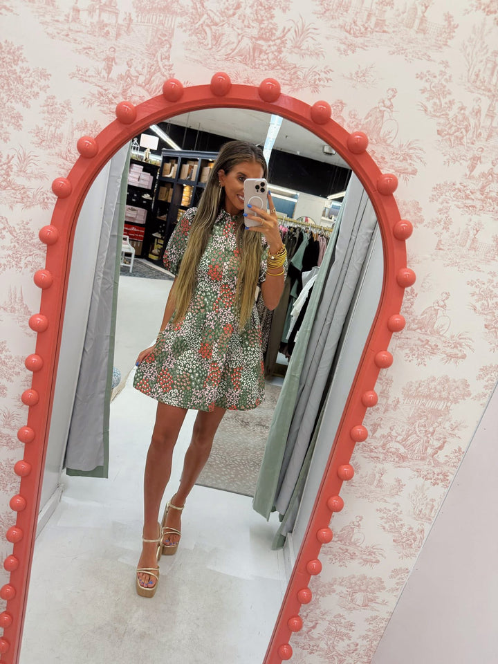 Petal Patchwork Dress