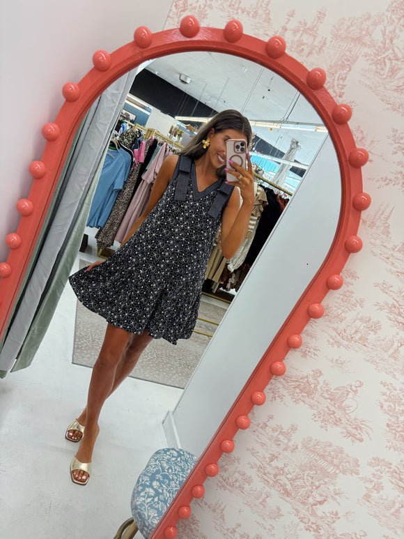Black Floral Dress