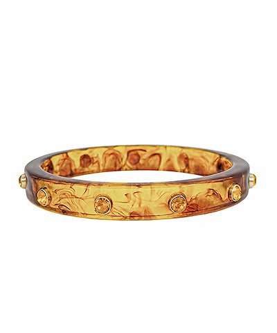 The Crystal Dot Bangle