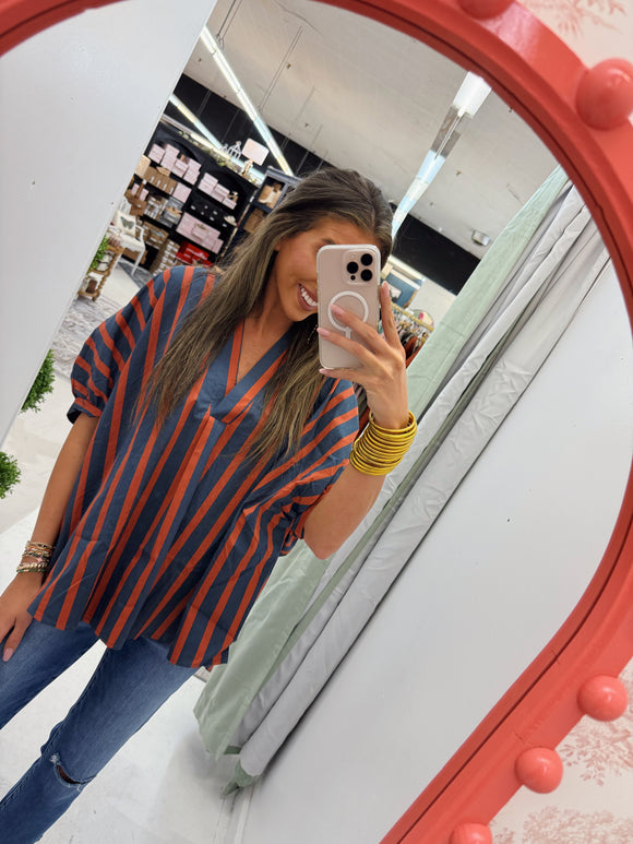 Orange Fall Top