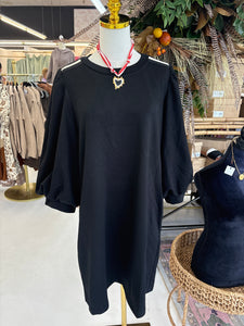 Black jersey Dress