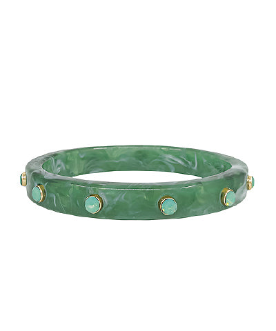 The Crystal Dot Bangle