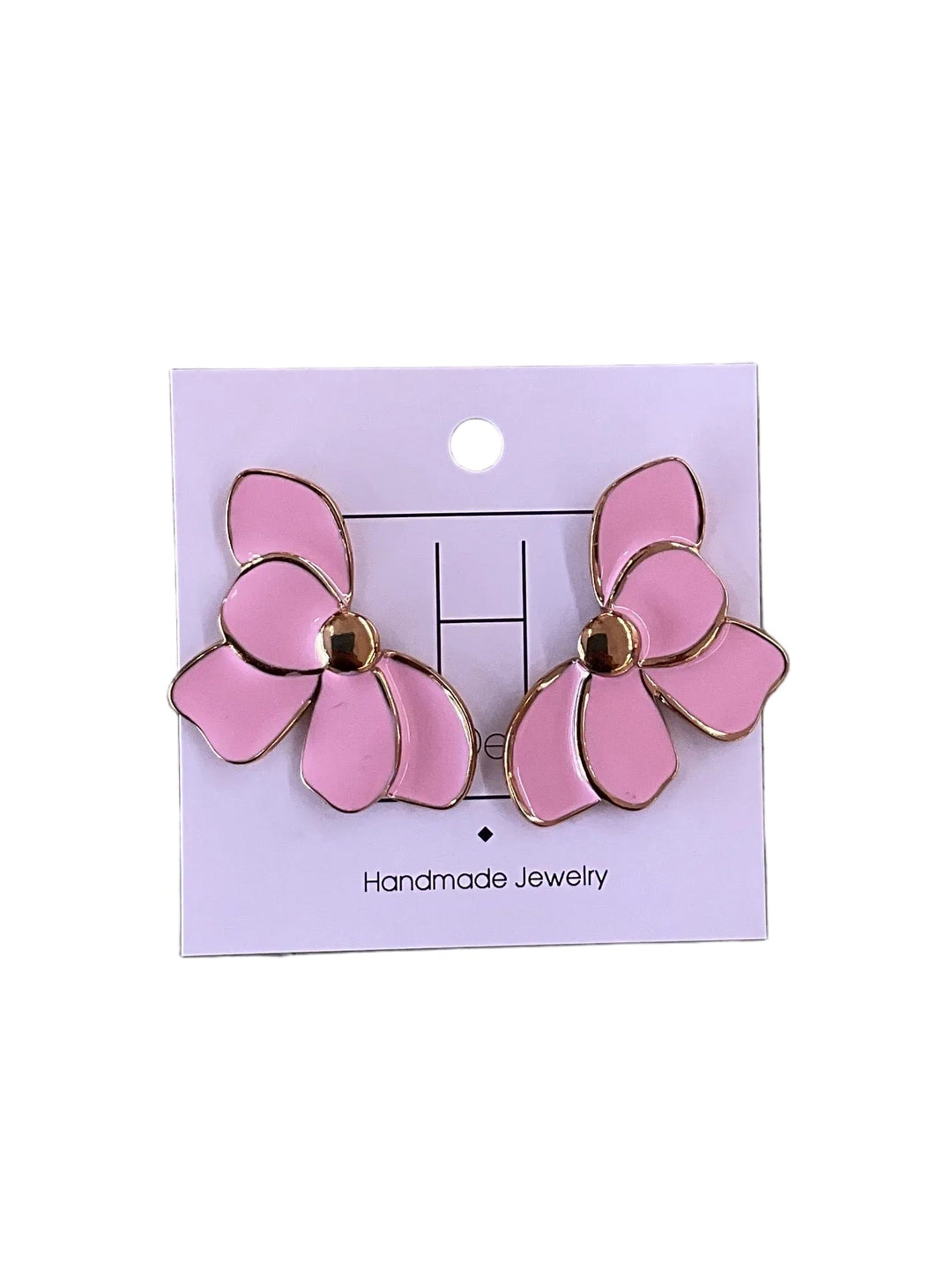 The Pink Blossom Earrings