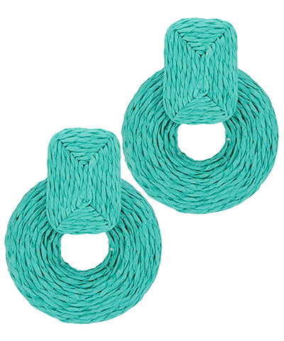 The Woven Drop Earrings