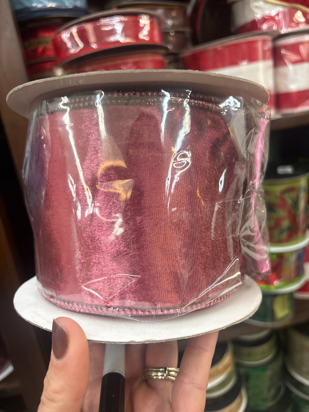 JOHN MARK Mauve 4 inch