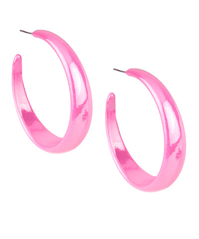 The Bubblegum Glow Hoops