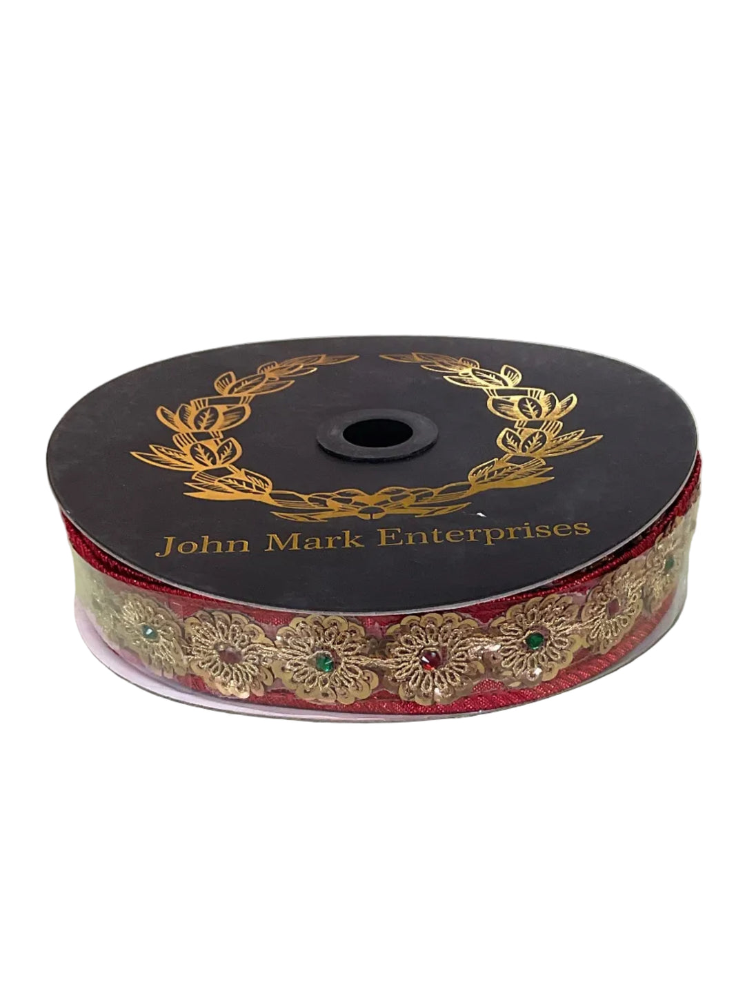 John Mark Red Sequin/Jewel 1x10yd