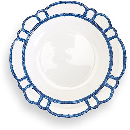 Blue Bambo Touch Salad / Desert Plate