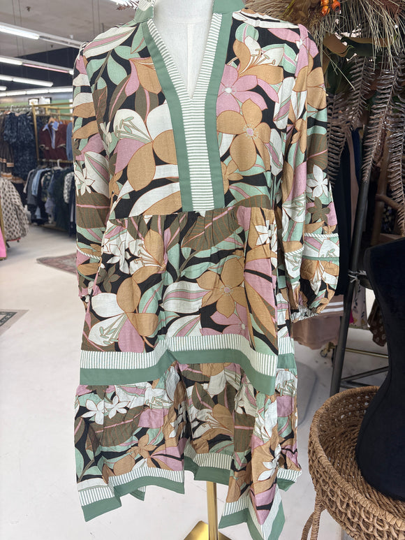 Retro Floral Dress