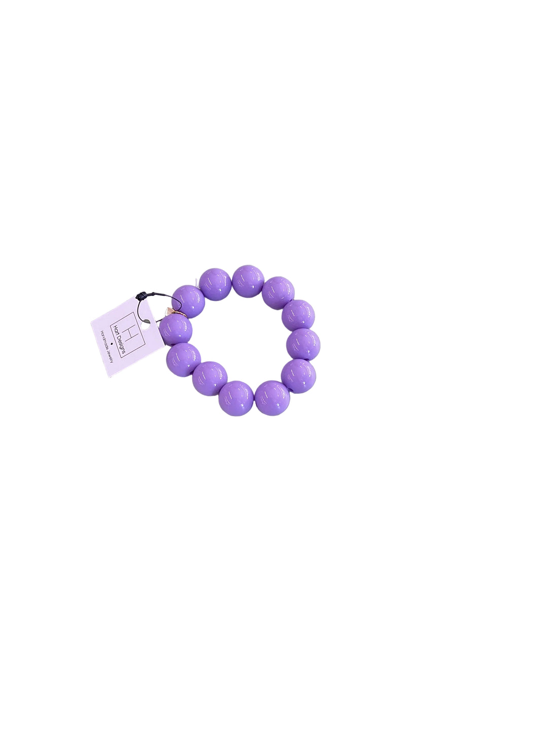 Purple Beaded Bracelet