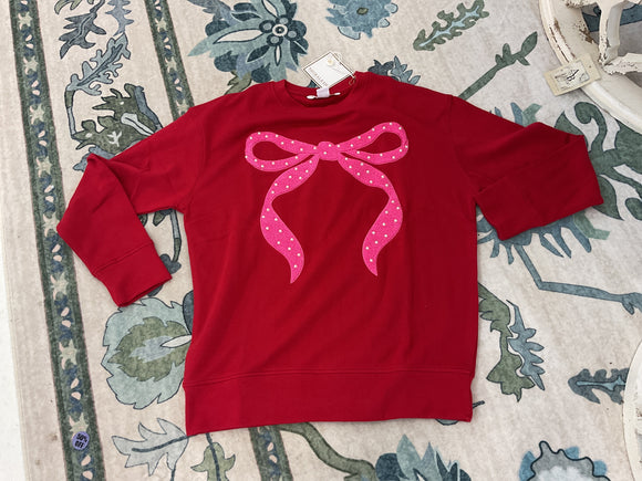 Pearl Bow sweatshirt