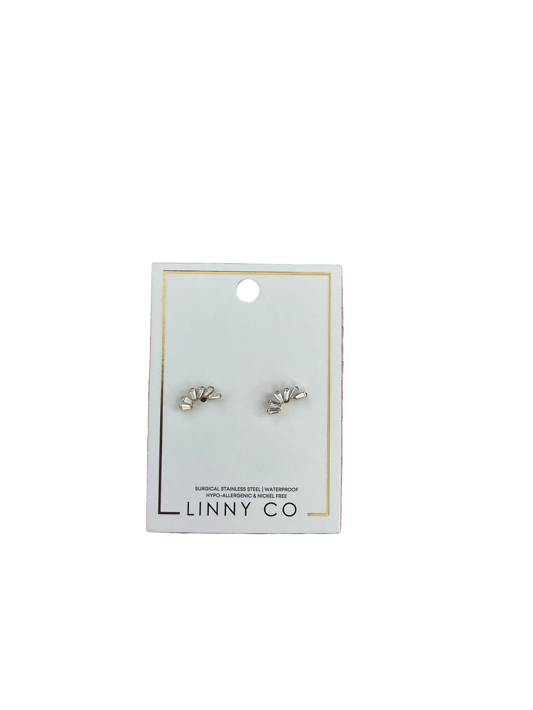 Screwback stud - Delaney Gold